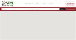 Desktop Screenshot of pnimoveis.com